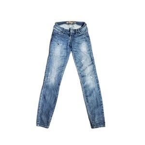 Guess 1982 Destroyed Skinny Jeans - Authentic Vintage Denim